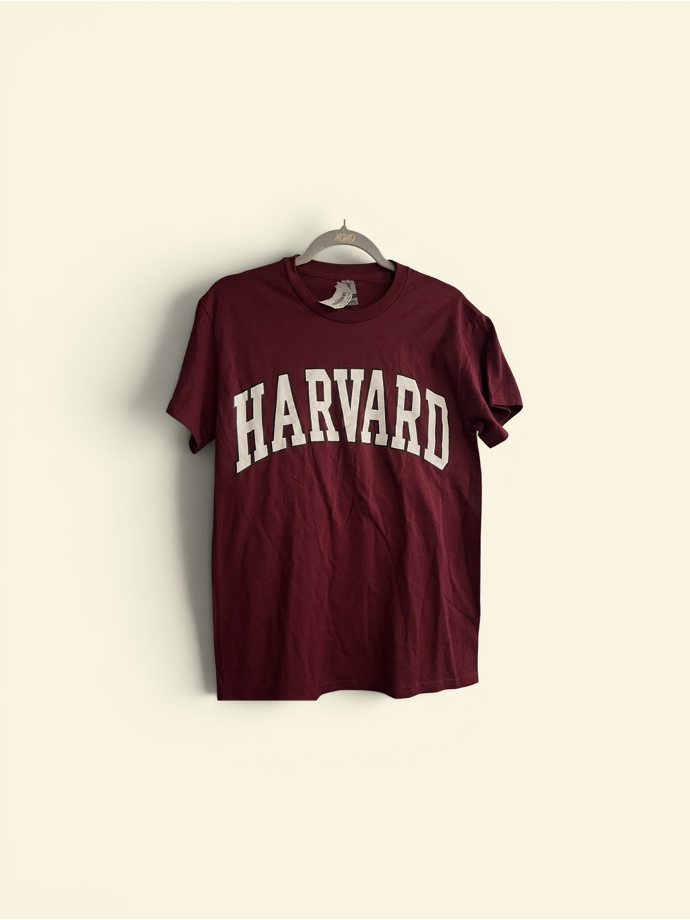 Harvard Maroon Short Sleeve Crewneck Tee